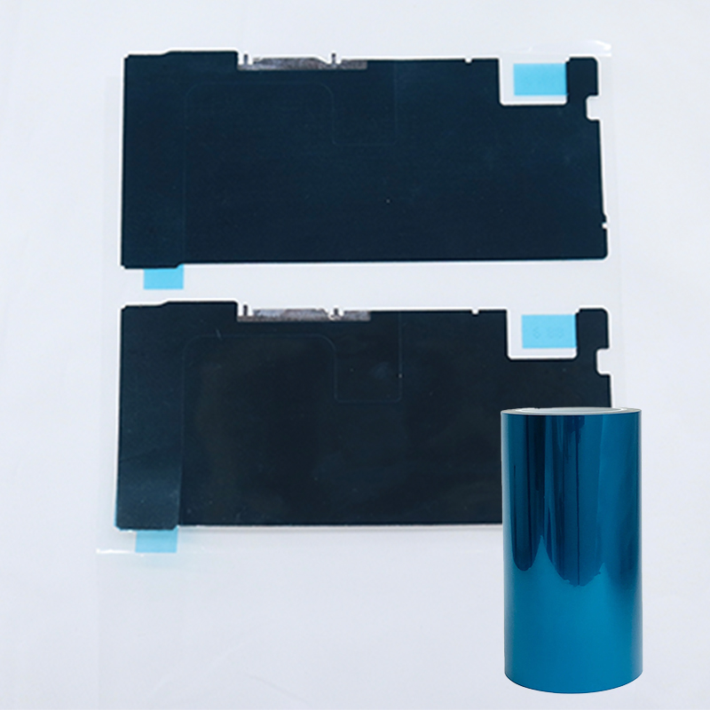 Electric Grafeno Pyrolytic Graphene Sheet Soft PET Waterproof Die Cutting Roll Film Thermal Conductive Graphite Sheet Film