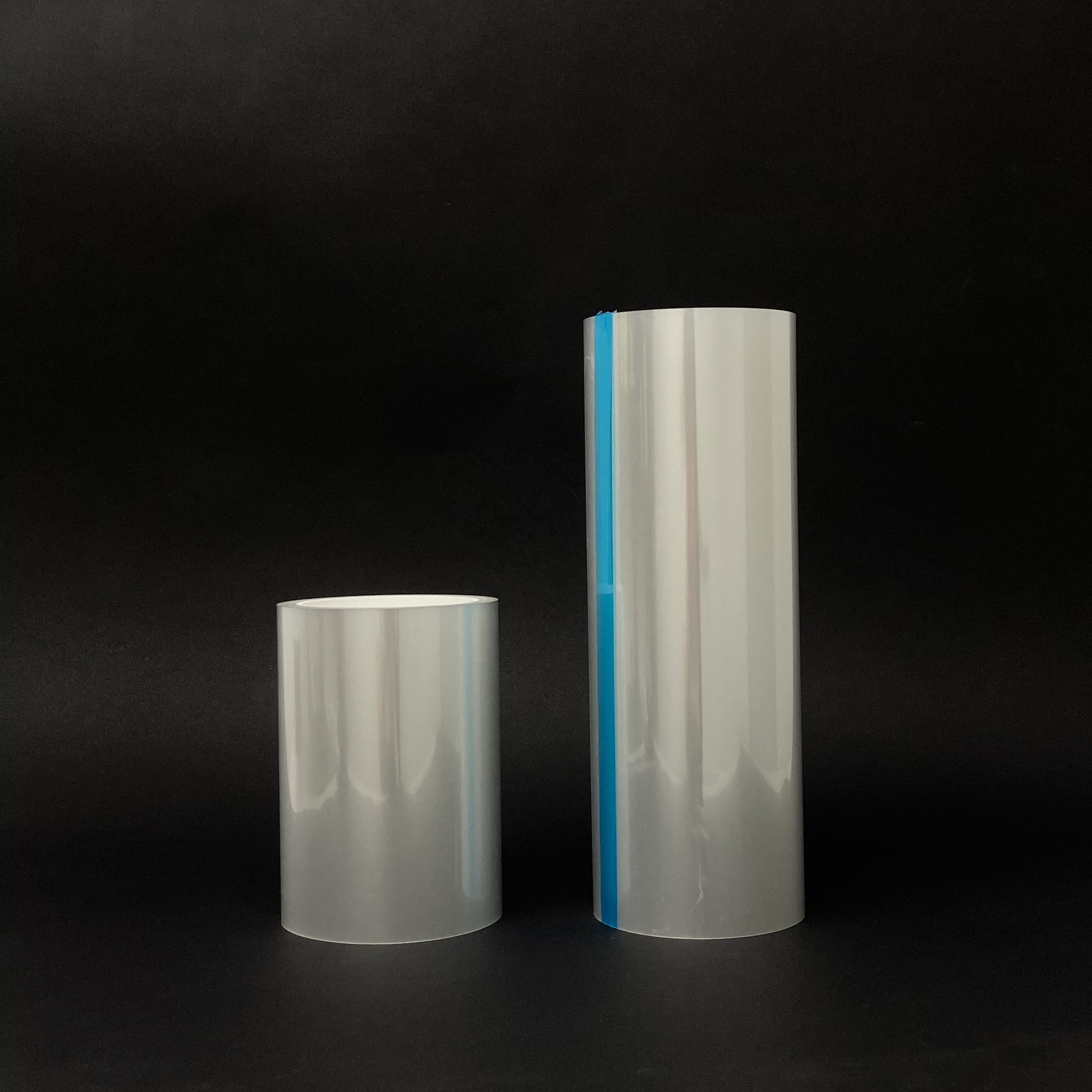 Custom Ultra-Smooth PET Acrylic Protective Film High Transparency Low Tack for Vacuum Forming Protection of Plastic Housing