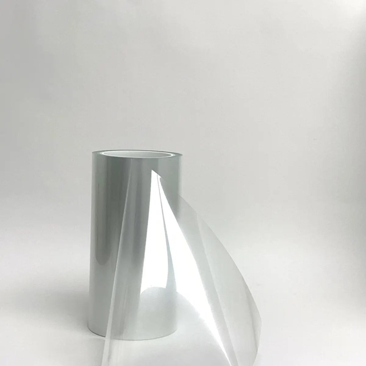 Wholesale Anti-Graffiti PET Protection Film for Glass Self-Adhesive 50 Micron Thick Glossy Surface Rigid Plastic Casting