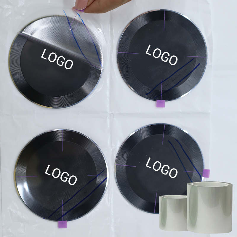 High Cleanliness High Viscosity Silicone Embossed PET Protective Film Scratchproof Transparent Soft Release High Gloss Casting