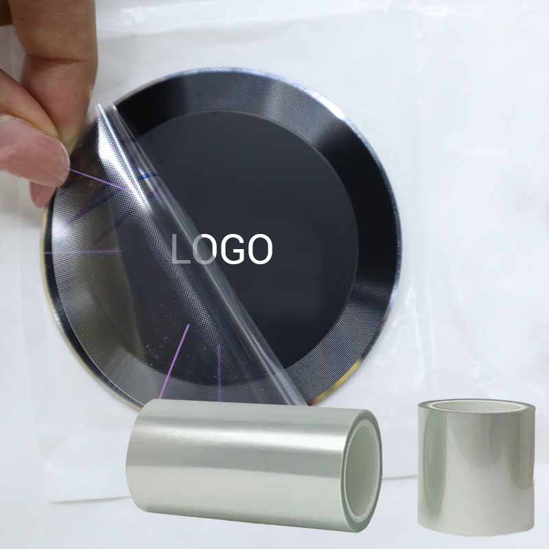 High Cleanliness High Viscosity Silicone Embossed PET Protective Film Scratchproof Transparent Soft Release High Gloss Casting