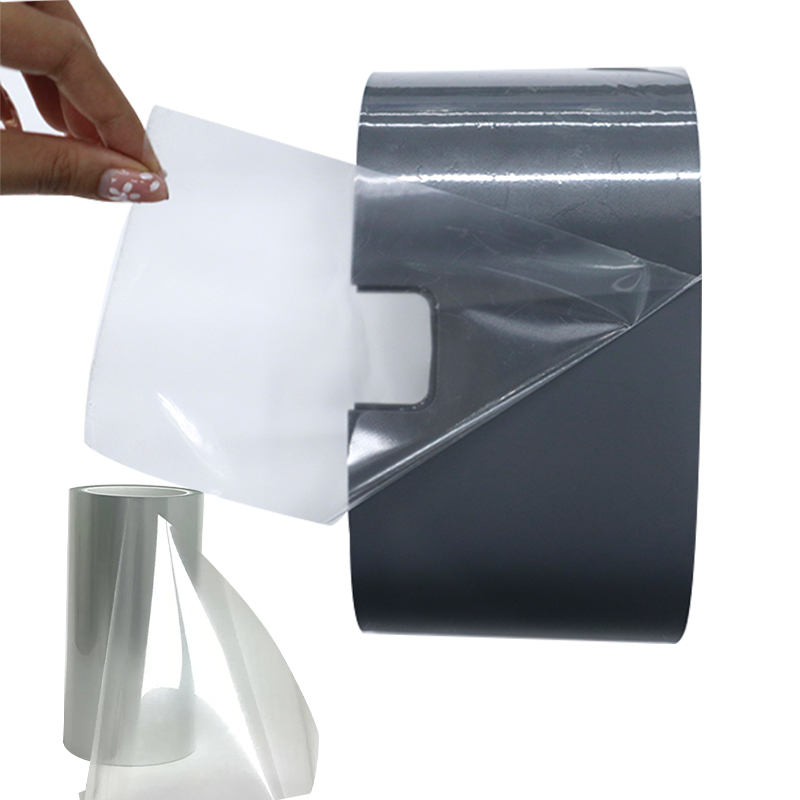 PET Adhesive Protective Film Industrial Uses Flexible Plastic Designed Steel Plate Metals
