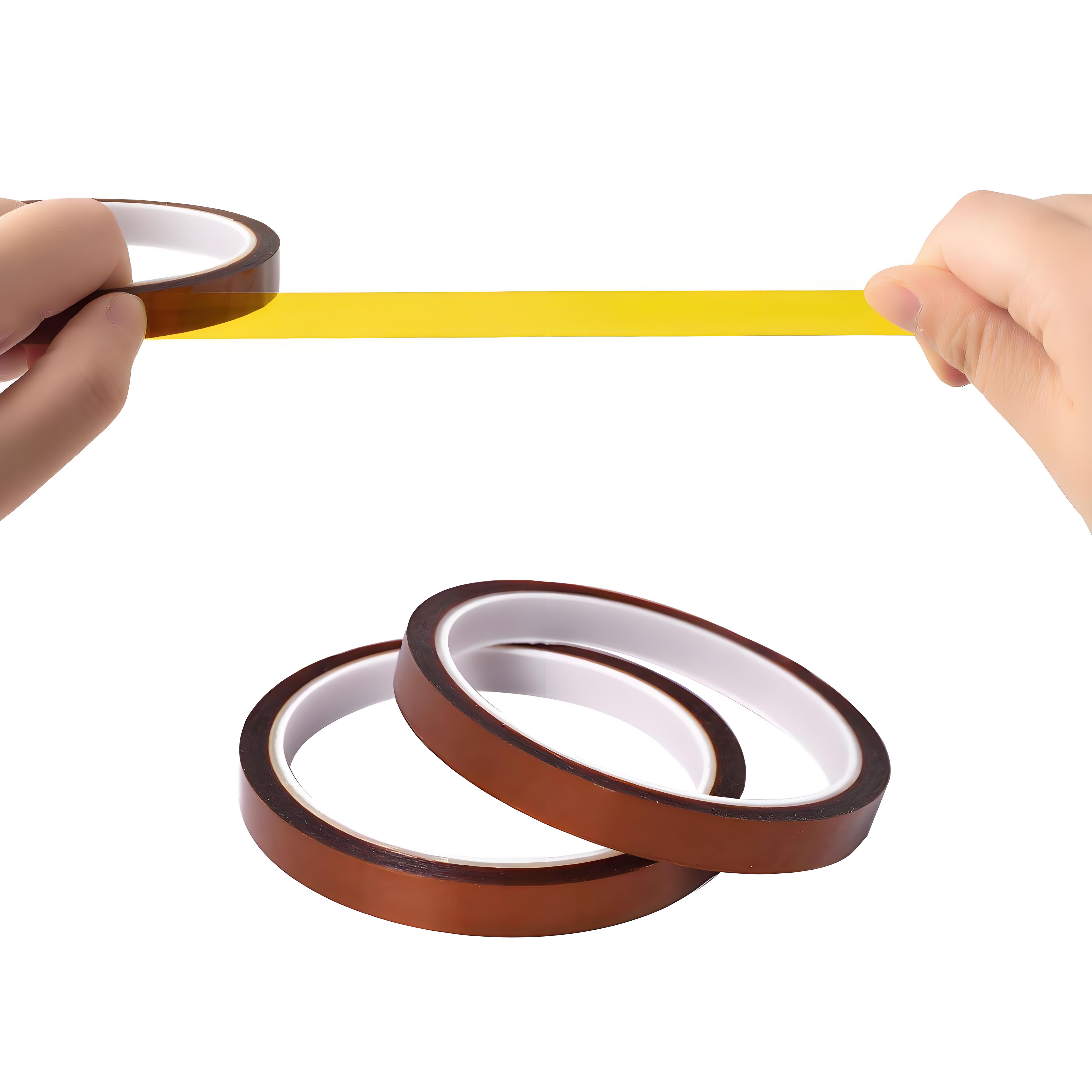 Single Sided Insulation Tape Raw Materials Film Roll Pressure Sensitive Adhesive Tape Polyimide Film Insulation Tape for PCB