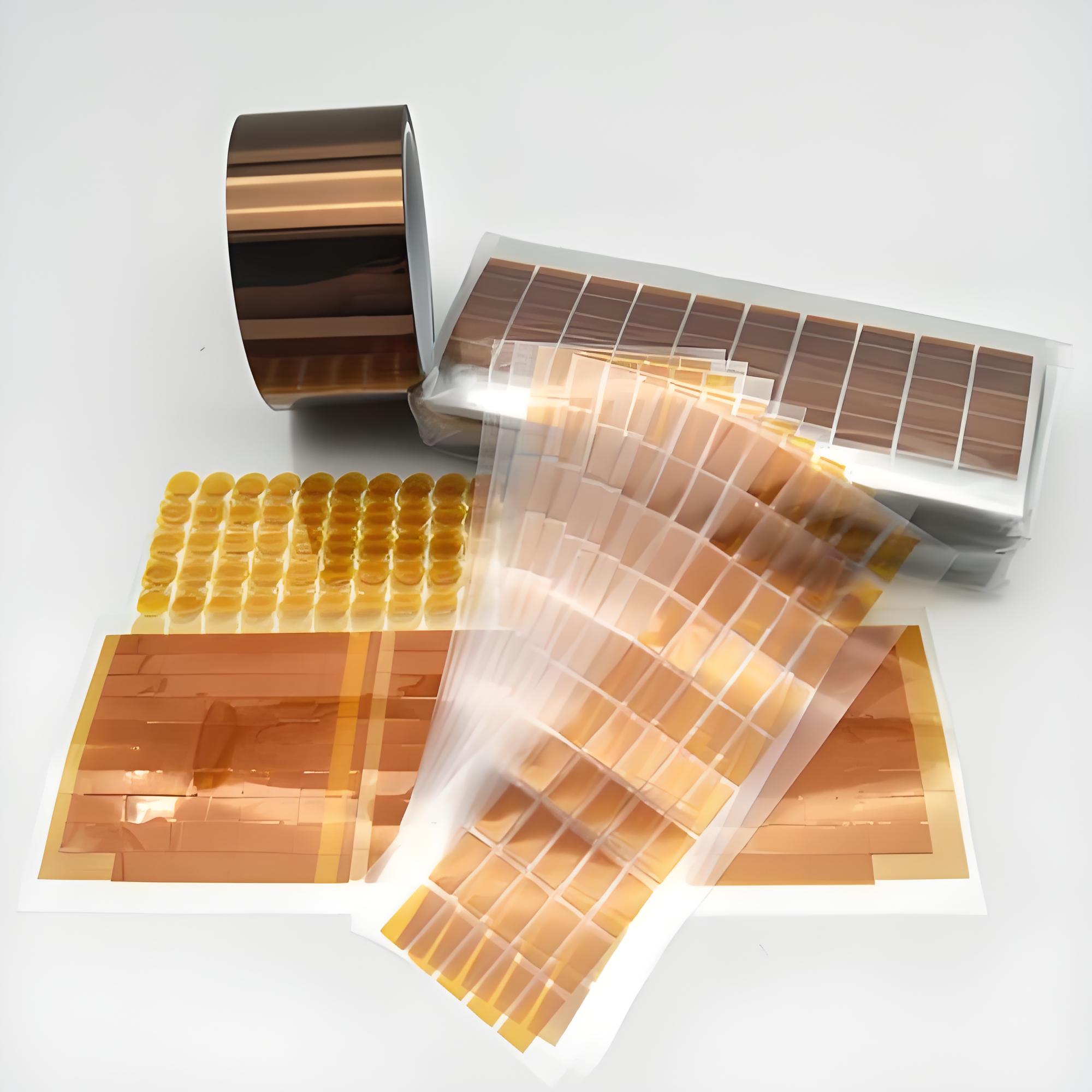 High-Temperature Anti-Static Gold Finger Tape Hot Melt Industrial Battery Circuit Board Protection Silicone Masking Polyimide