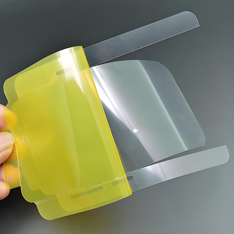 Self-Adhesive PET Protective Film for Die Cutting Industry-Custom Sizes High Permeability Dust Prevention Various Industrial
