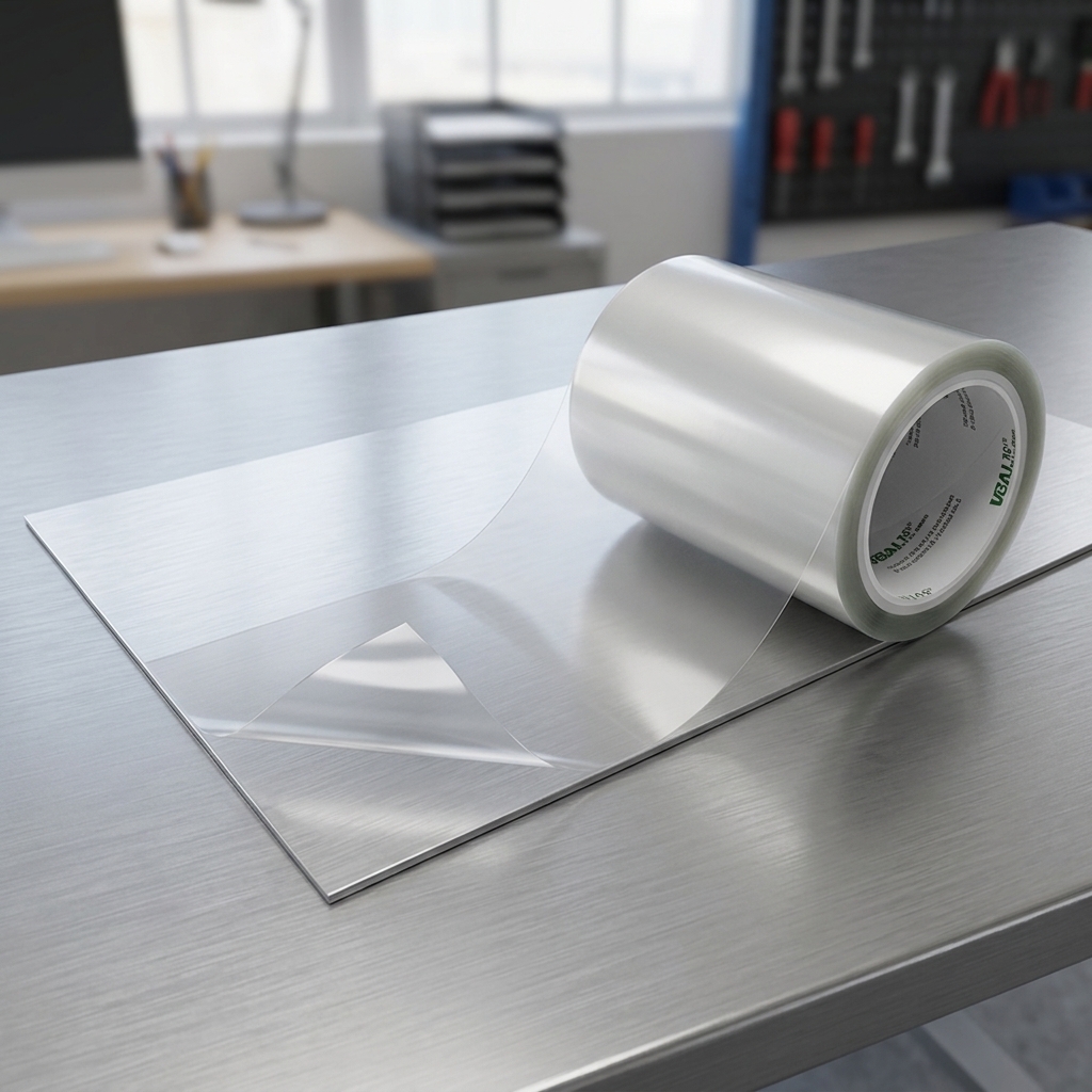 Custom PET Film Roll PET Protective Film Anti-pollution PET Plastic Surface Protective Film for Metal Panels