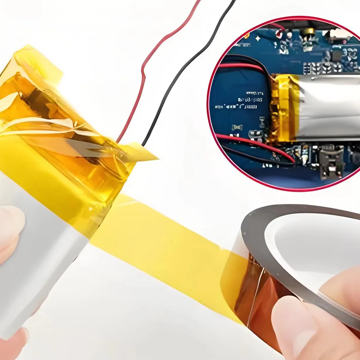 Silicone Adhesive Single Sided Polyimide Masking Tape Heat-Resistant Polyimide Film Tape