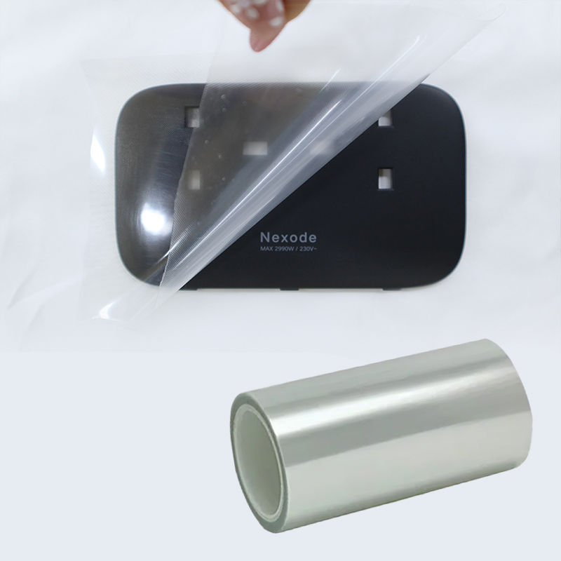 PET Adhesive Protective Film Industrial Uses Flexible Plastic Designed Steel Plate Metals