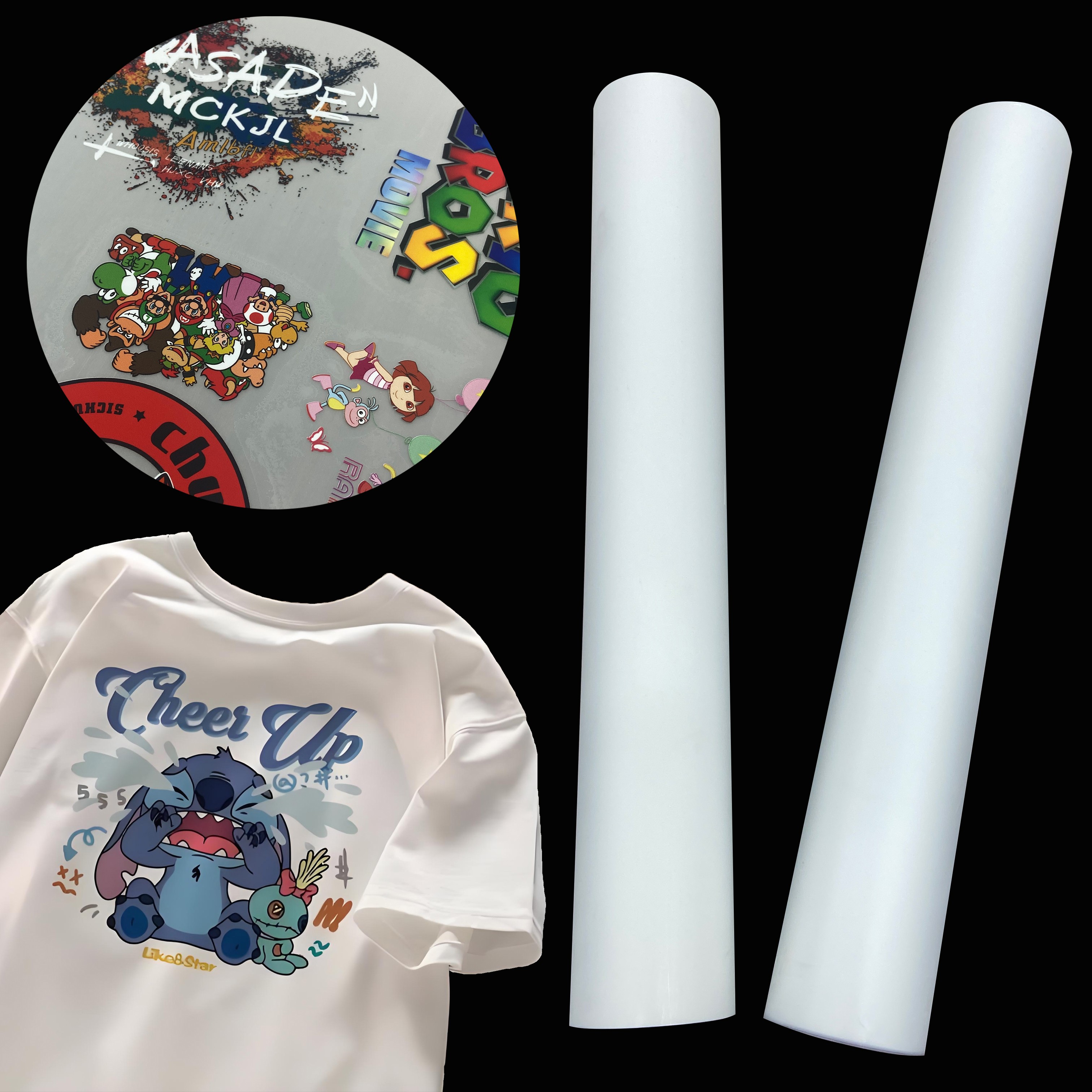 ACS Wholesale DTF Thermal Transfer Film Roll Hot Peel A3 A4 Dtf Heat Transfer Film for Garment Transfer Applications
