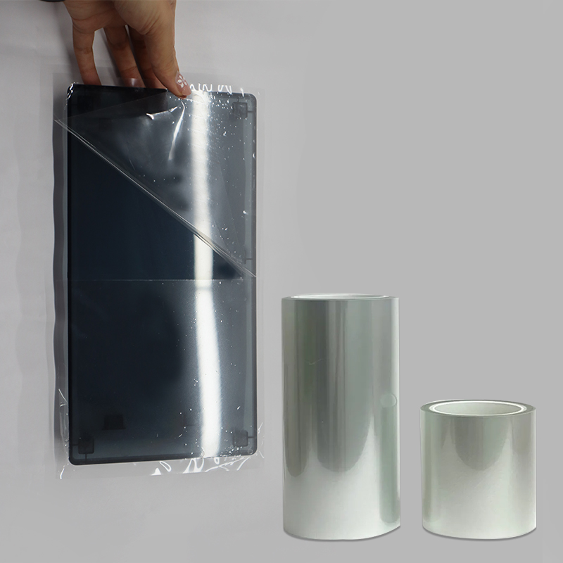 PET Adhesive Protective Film Industrial Uses Flexible Plastic Designed Steel Plate Metals
