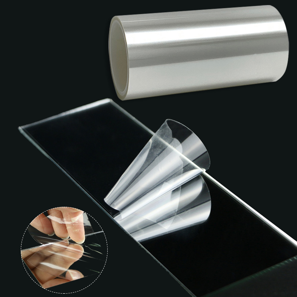 50 Micron Thickness PET Plastic Film High Gloss PET Film Roll for Furniture Board Protection