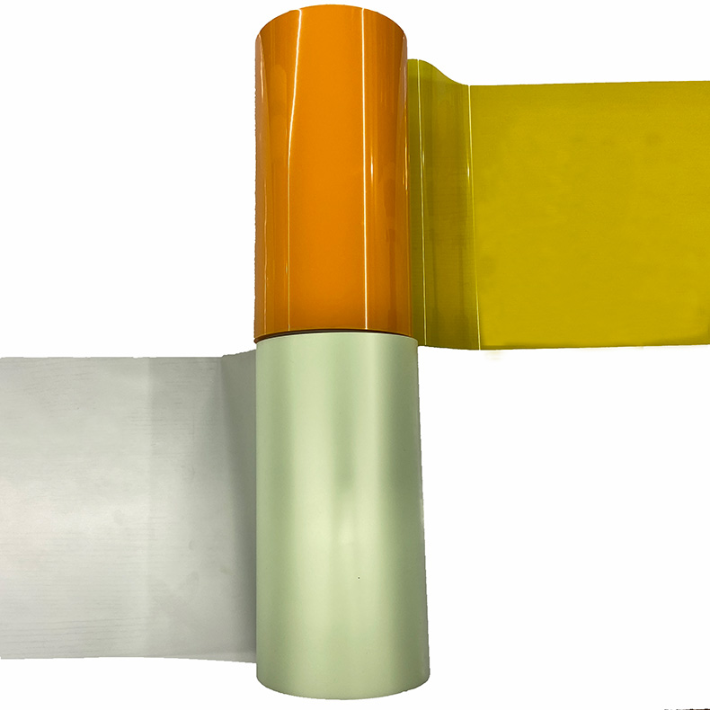 Colorful Jumbo Roll PET Protective Adhesive Film Soft Silicone Optical Clear Factory Wholesale Scratch Proof Customizable
