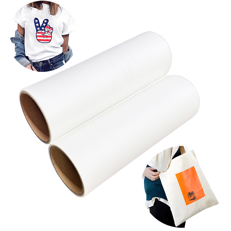 ACS Wholesale Customized Instant Peel High Temperature Resistant PET DTF Transfer Film Professional Textiles