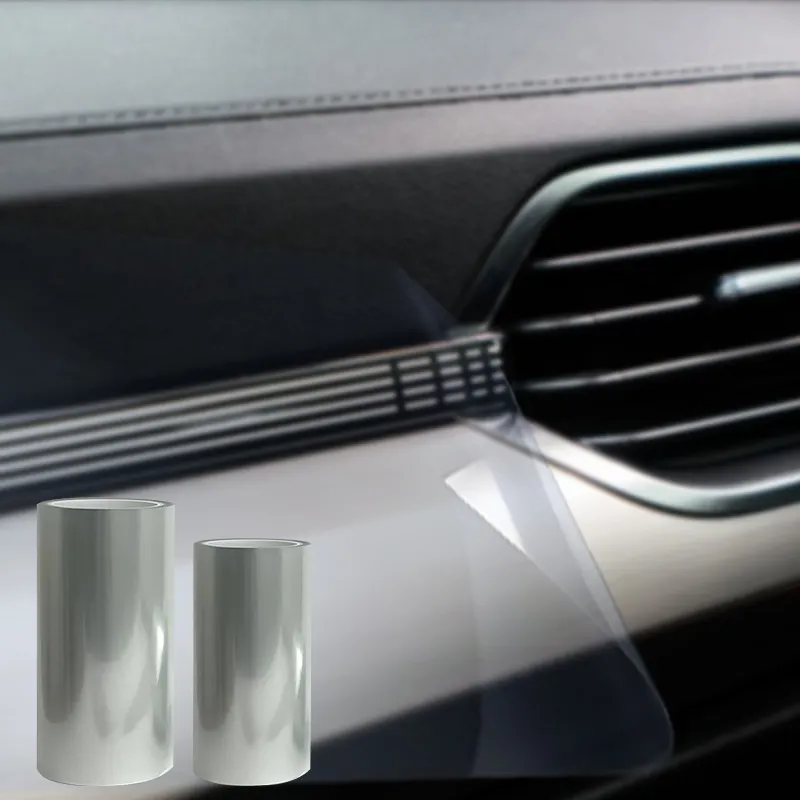 100mic PET Film Roll Scratch-Resistant Waterproof for Digital Display Covering Packaging Made of Durable Polyester Plastic