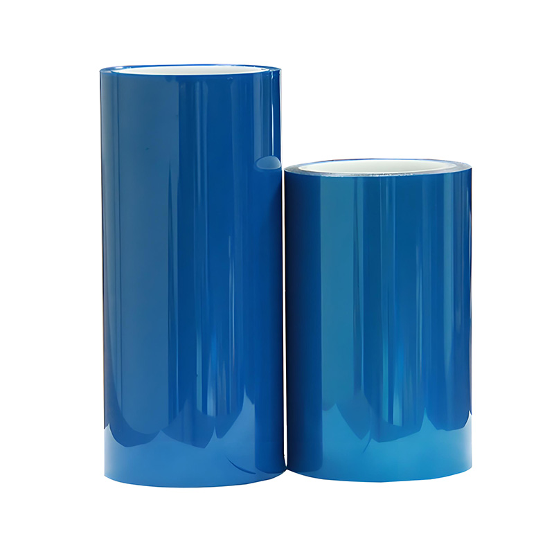 Wholesale Blue PET Transparent Soft High Glossy/Plain Waterproof 30 Micron ISO9001 Certified Protective Film Lithium Battery