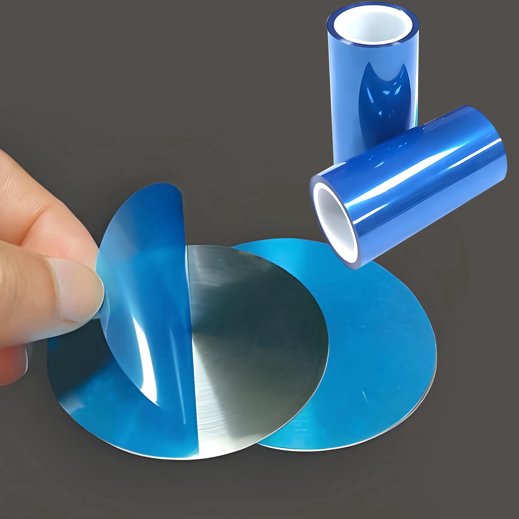 Clear PET Plastic Film Temporary Surface Protective Film for Production Transportation Protection