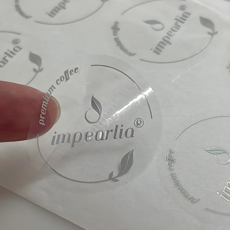 BOPP Transparent Self-adhesive Sticker Wash Bottle Label Customization