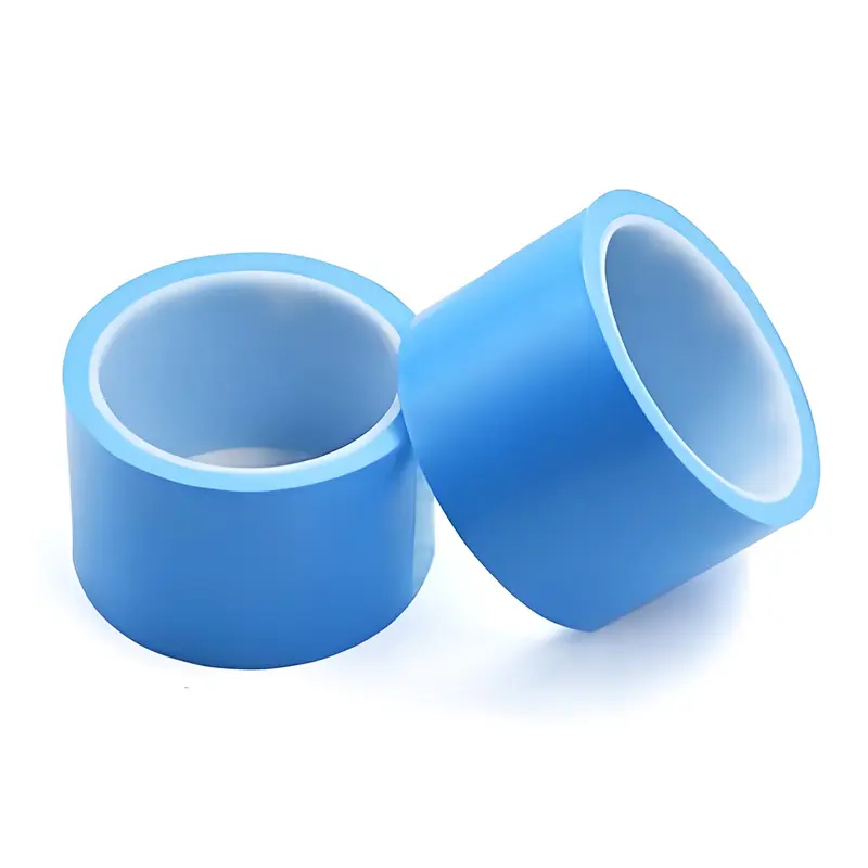 Blue Mopp Film Single Sided Adhesive Waterproof Refrigerator Strapping Tape for Long-Distance Shipping No Residue