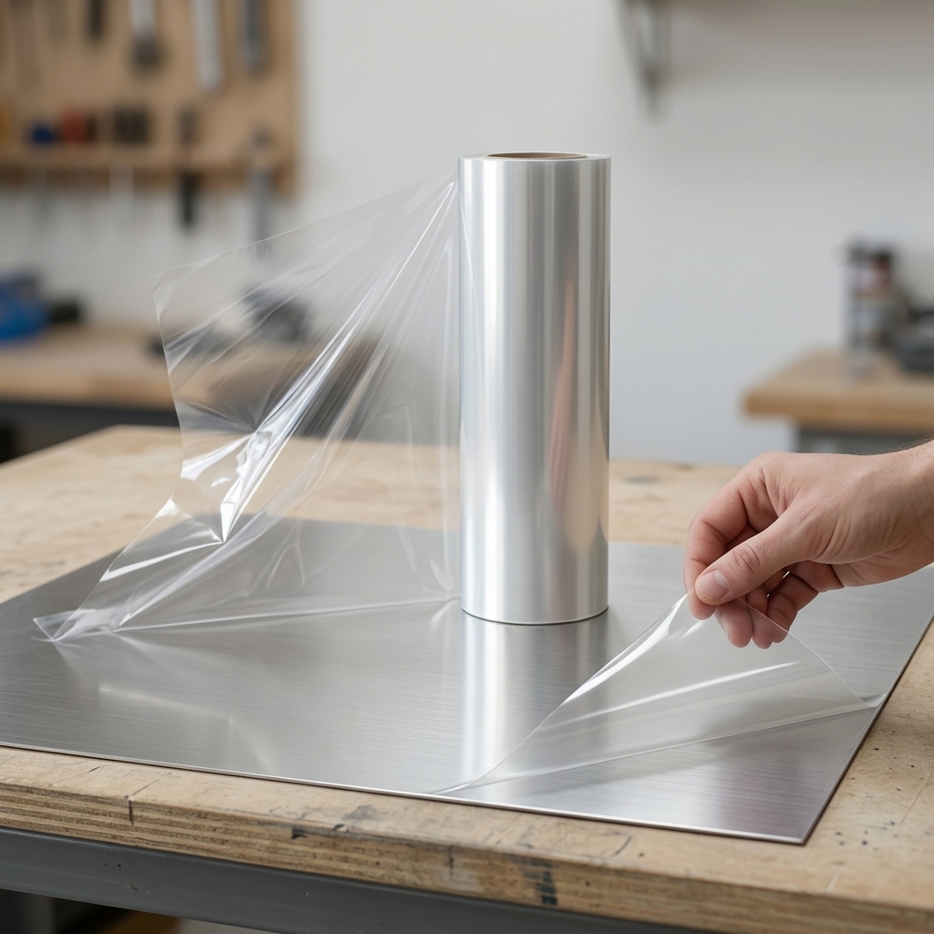 Industrial PET Film Roll Transparent PET Protective Film Anti-Dust Anti-Corrosion Surface Film
