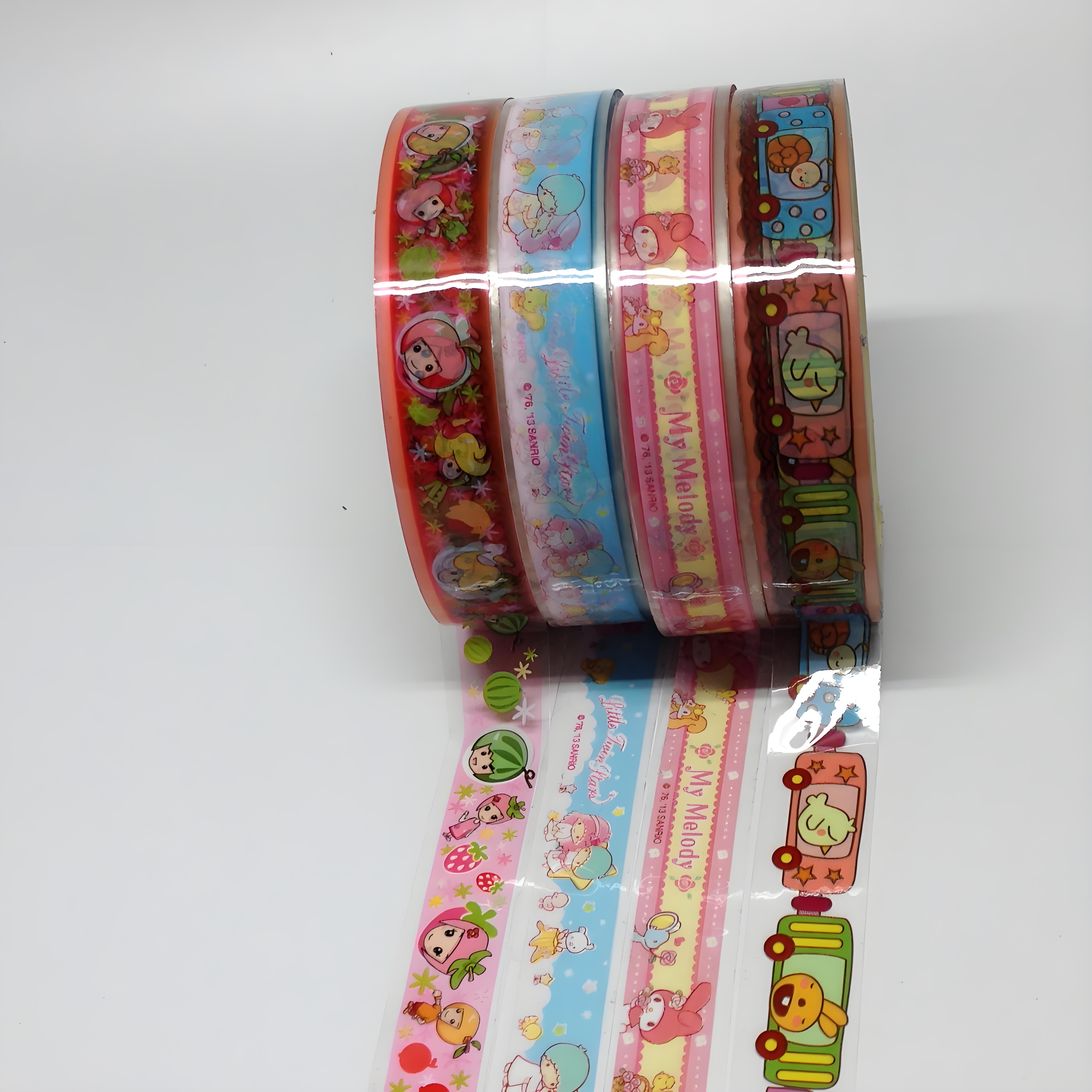 High Light Transparent BOPP Plastic Roll Film 50 Micron Thickness 30cm Width Soft Glossy Surface for Daily Use Low Price