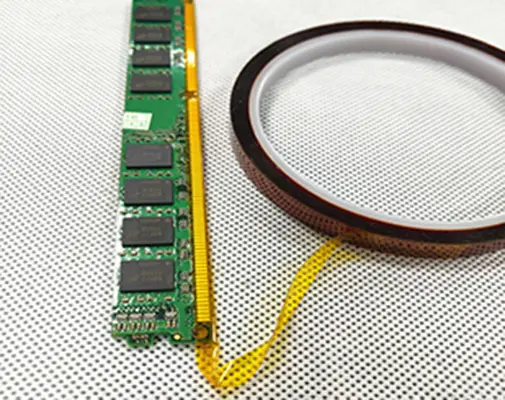 Silicone Adhesive Single Sided Polyimide Masking Tape Heat-Resistant Polyimide Film Tape