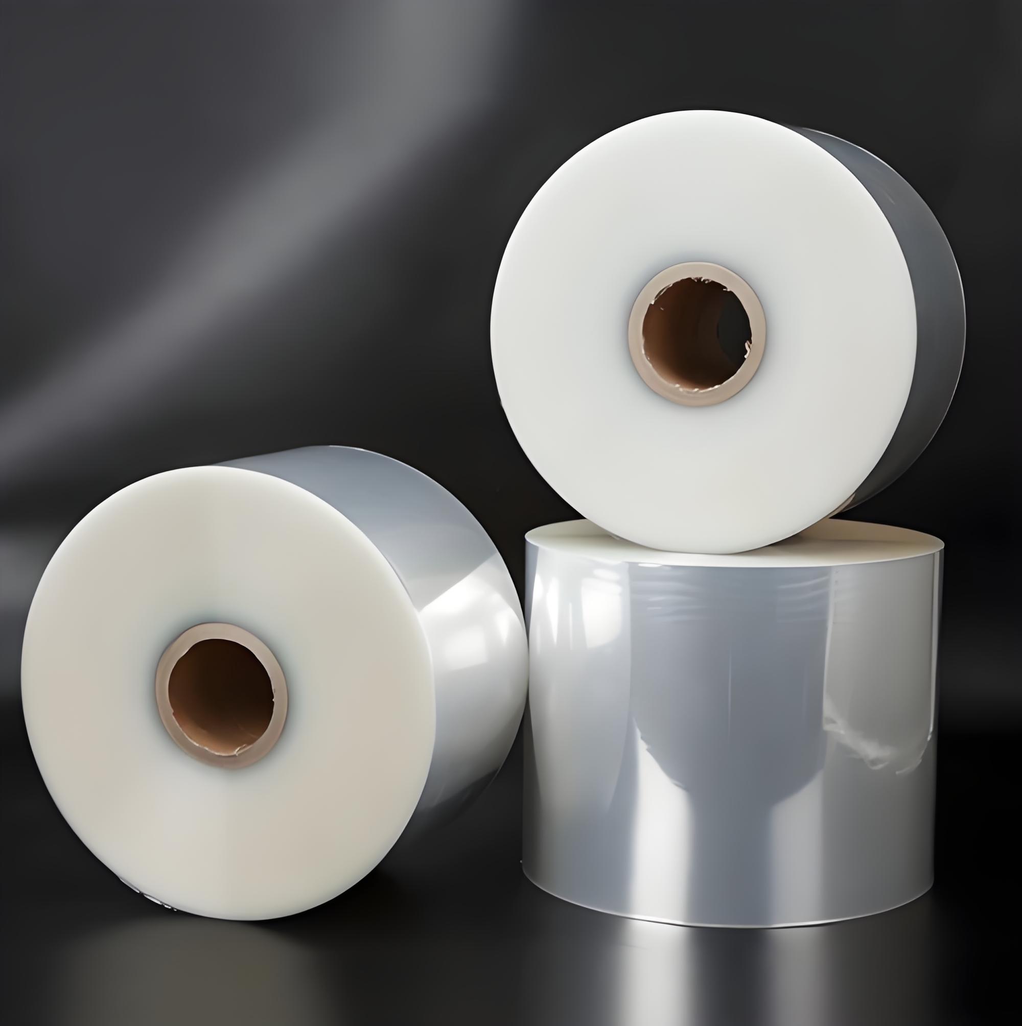 Professional 50 Micron BOPP Acrylic Coating Film Roll Plain Glossy High-Gloss Soft Packaging Materials Casting Process