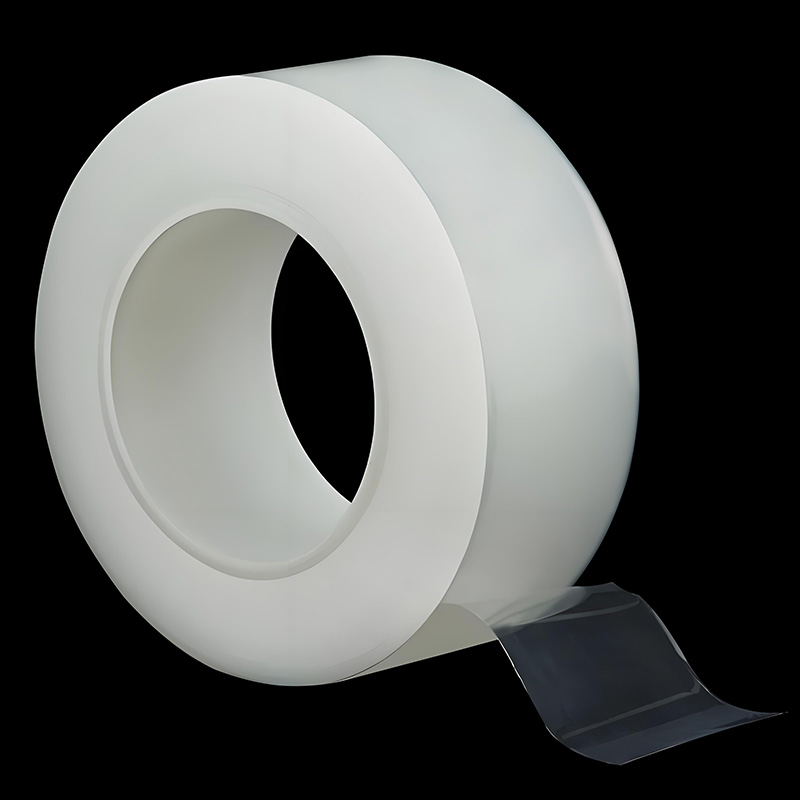 Wholesale Custom Soft Transparent PE Self-Adhesive Protective Film Roll with Plain Surface for Carpet protection