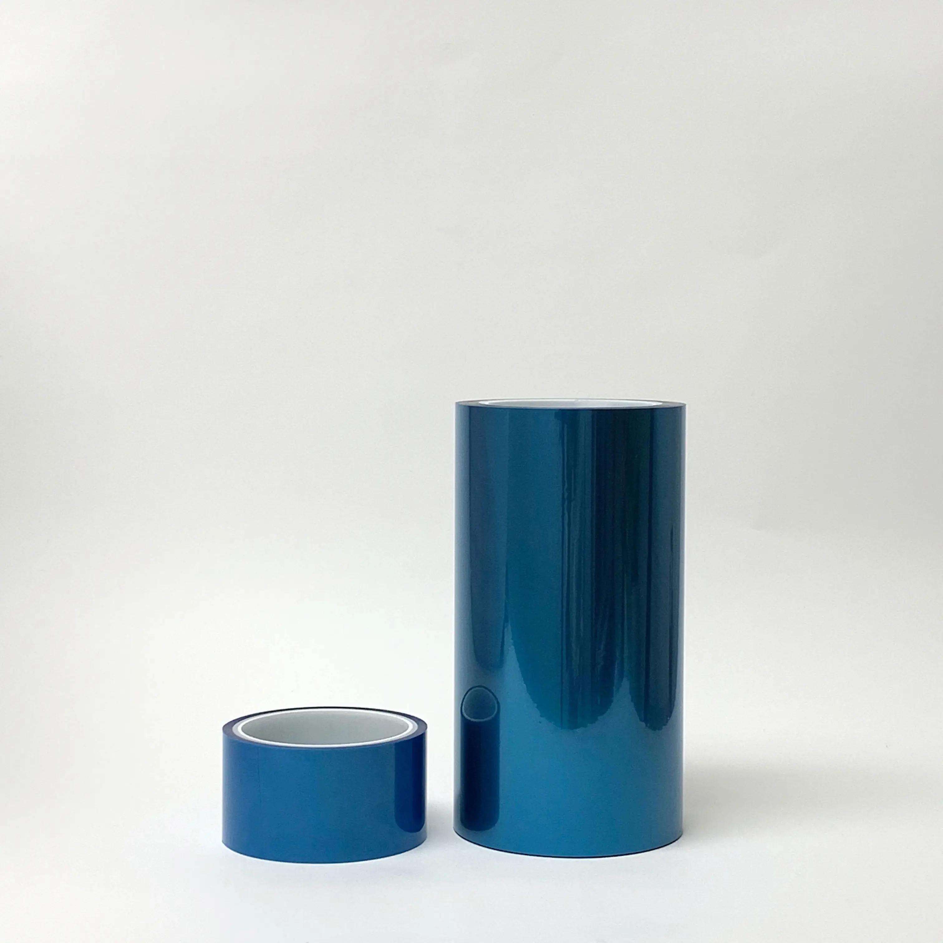 High Transparent Easy Tear Blue PET Protective Film for Electronic Device Screen Die Cutting