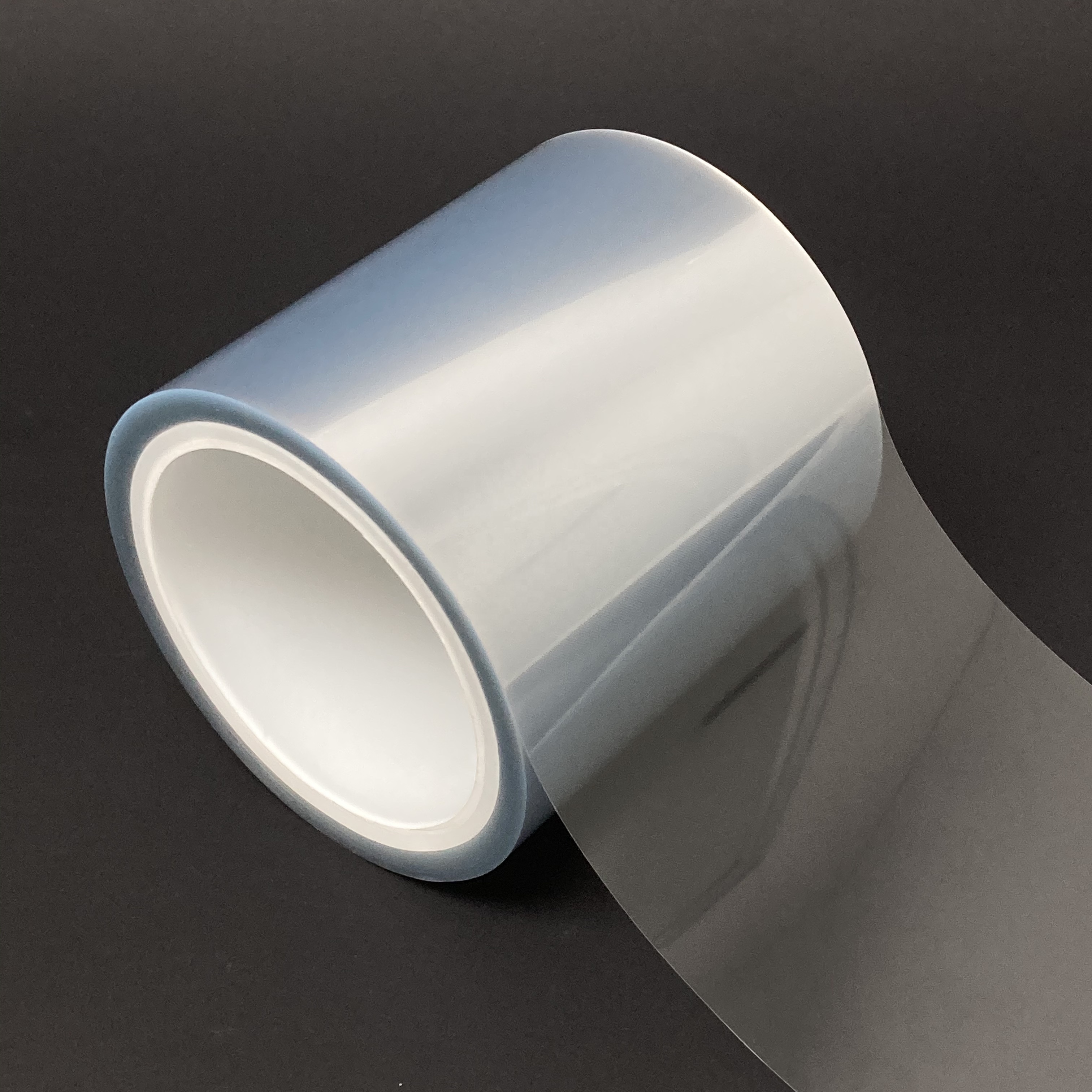 PET Embossed Silicone Film Electronics Product Protection Soft High Glossy Die-Cutting Transparent PET Protective Film Roll