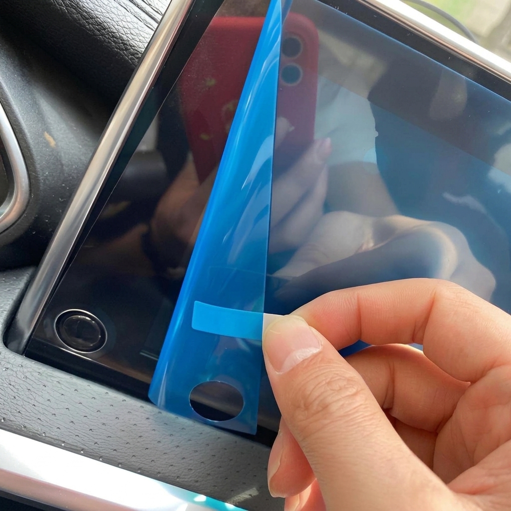 Clear PET Plastic Film Temporary Surface Protective Film for Production Transportation Protection