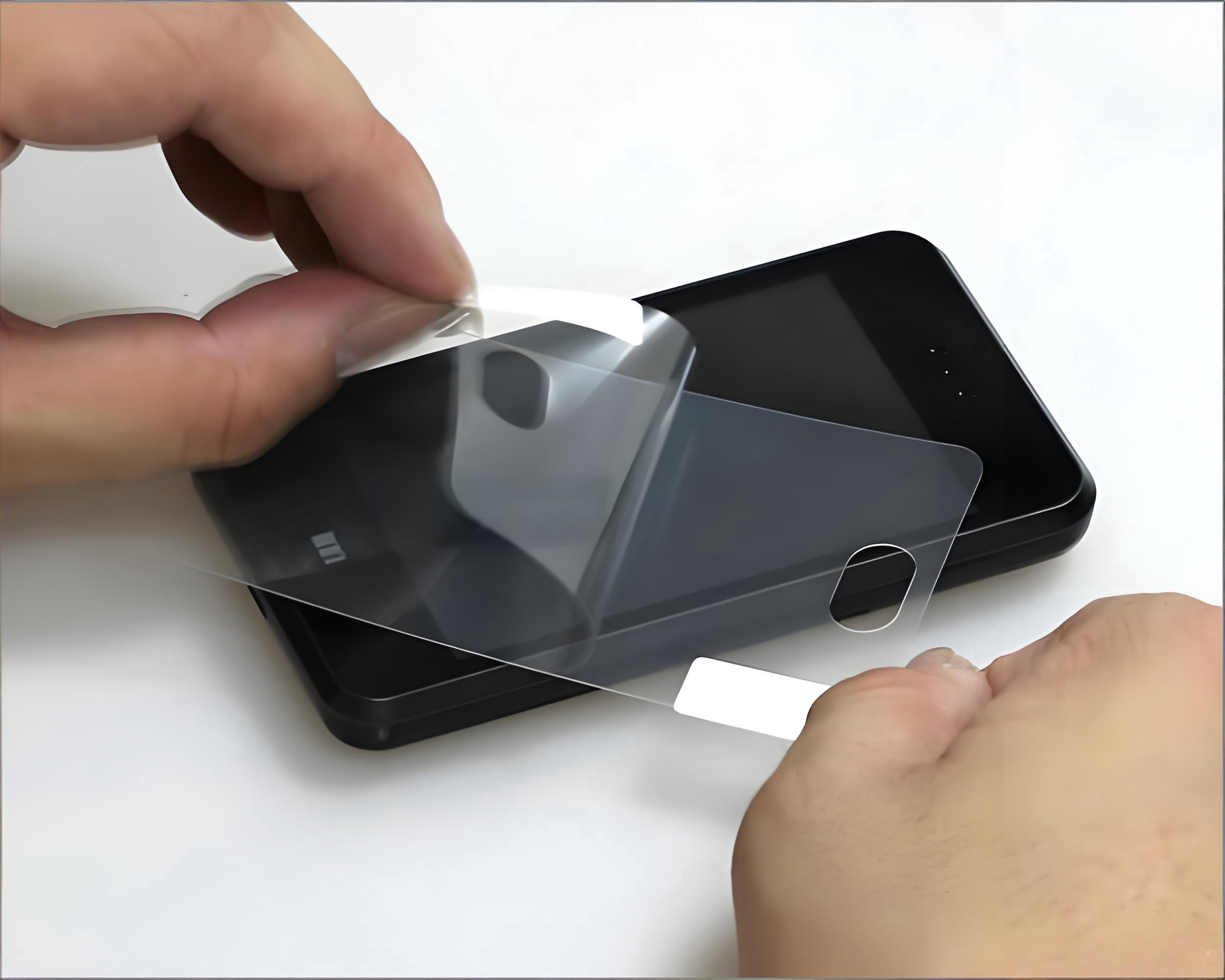 New Trend Single Sided Silicone Adhesive PET Protective Film High Gloss Light Guide Plate for Mobile Phones Available 50cm 30cm