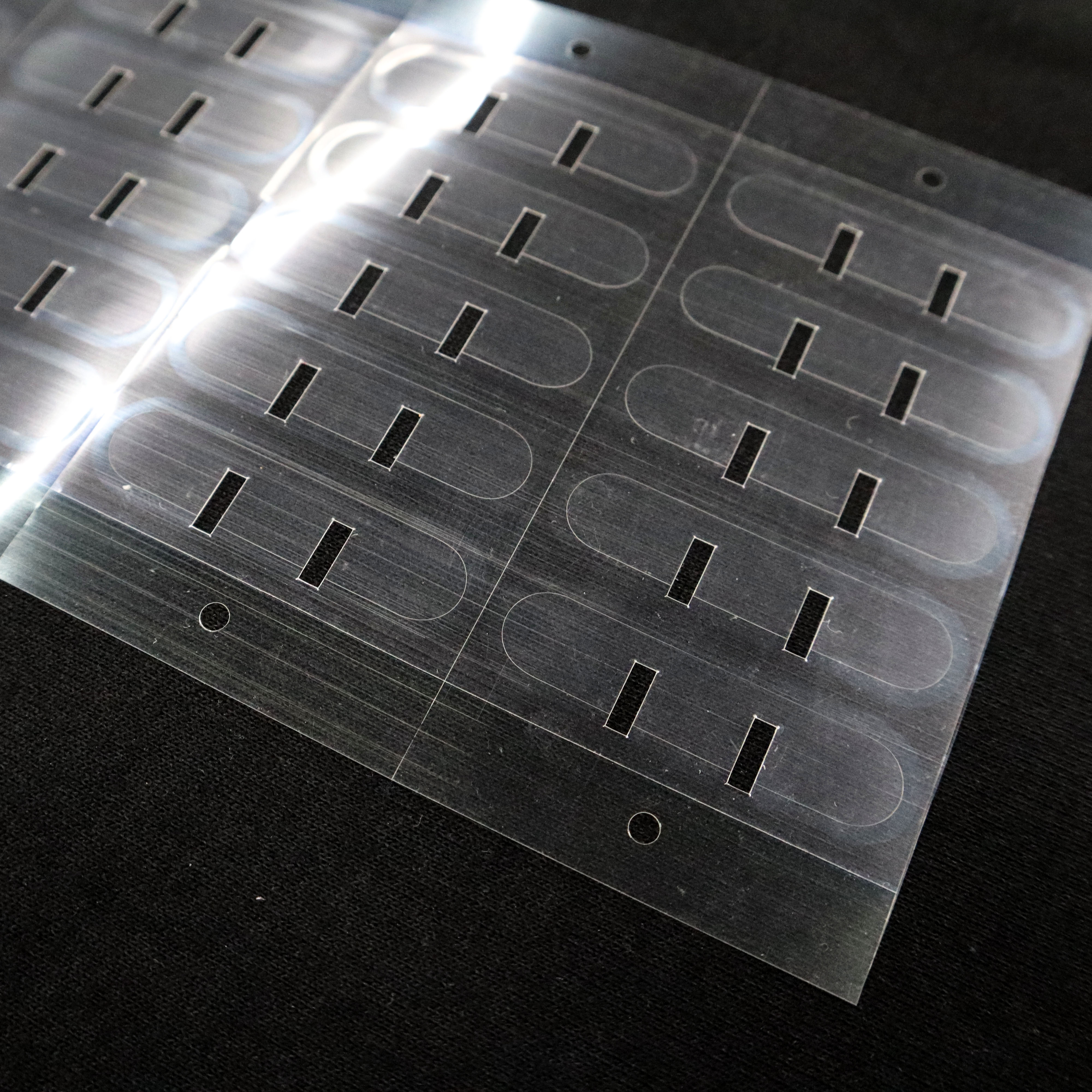 New Trend Single Sided PET Protective Film High Gloss 30cm Wide Self-adhesive 50m Length Rolls for Die-cutting Protection