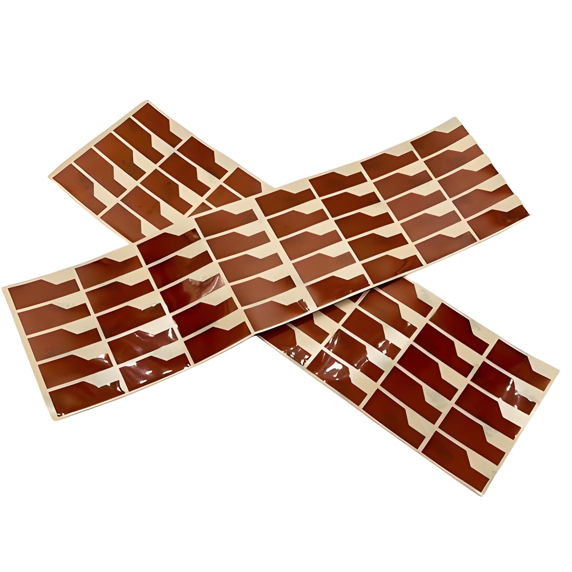 PI Brown Gold Finger Heat Resistant Polyimide Tape Single Sided Chemical Resistant Insulation Protection Film PI Tape Roll