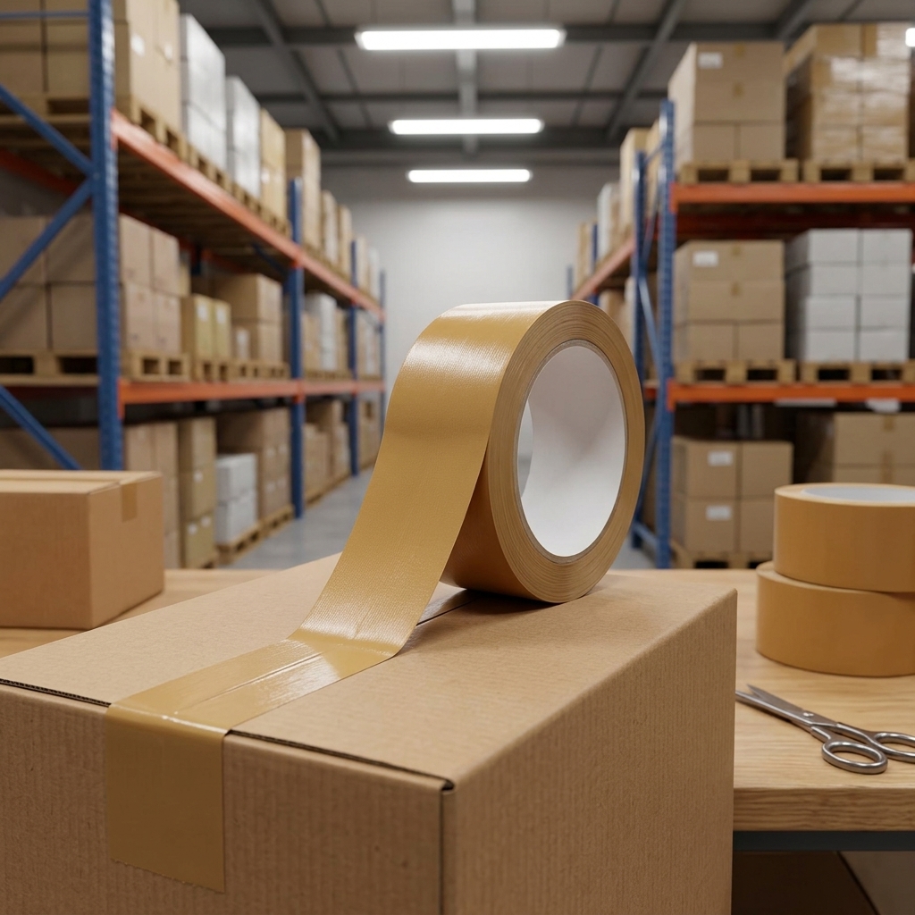 Eco Friendly Biodegradable Adhesive Tape Compostable Cellulose Packaging Tape for Zero Waste Shipping