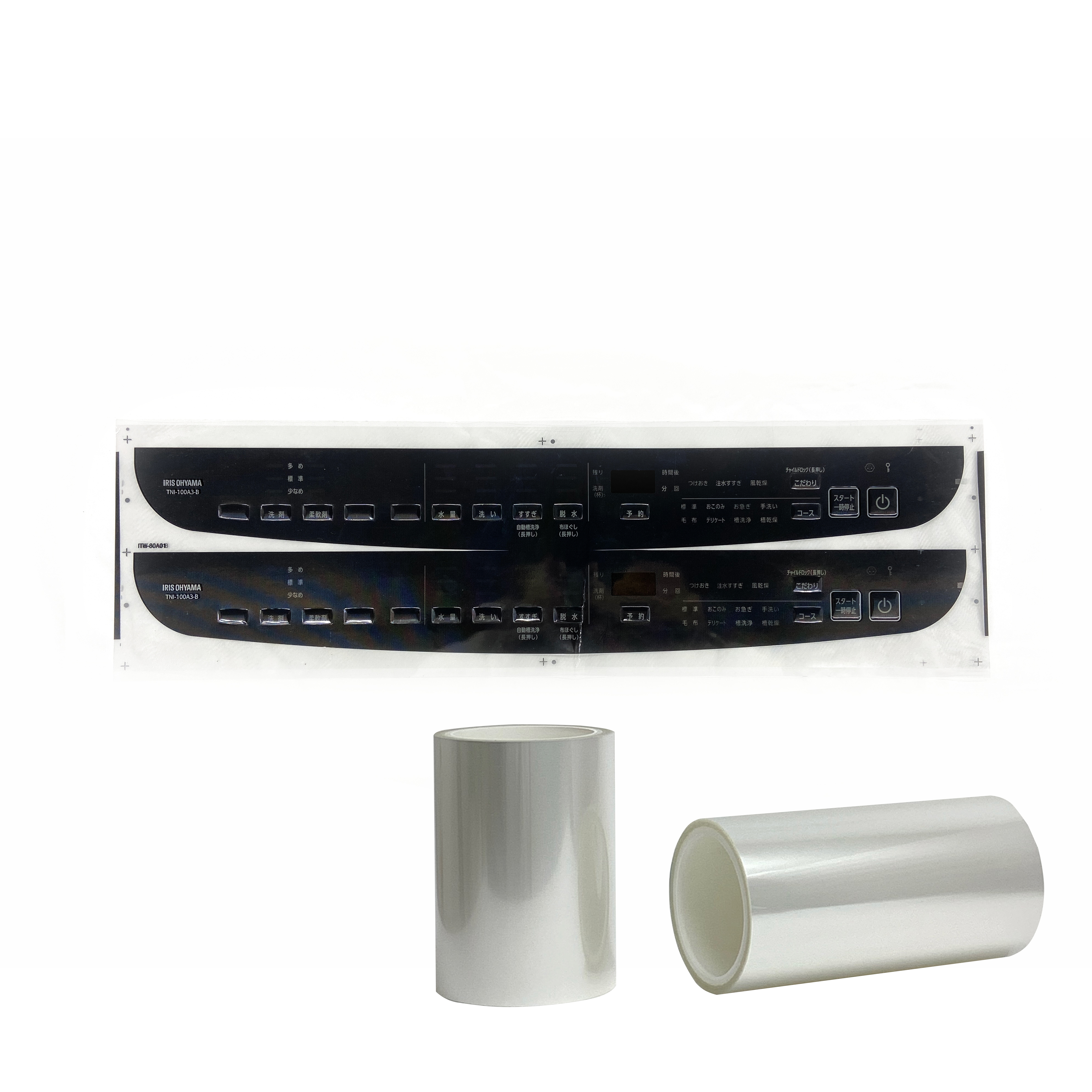 Ultimate Transparency 30mic Self-Adhesive PET Film Waterproof Moisture-Proof Plastic for Control Panel Protection Scratch Resistant