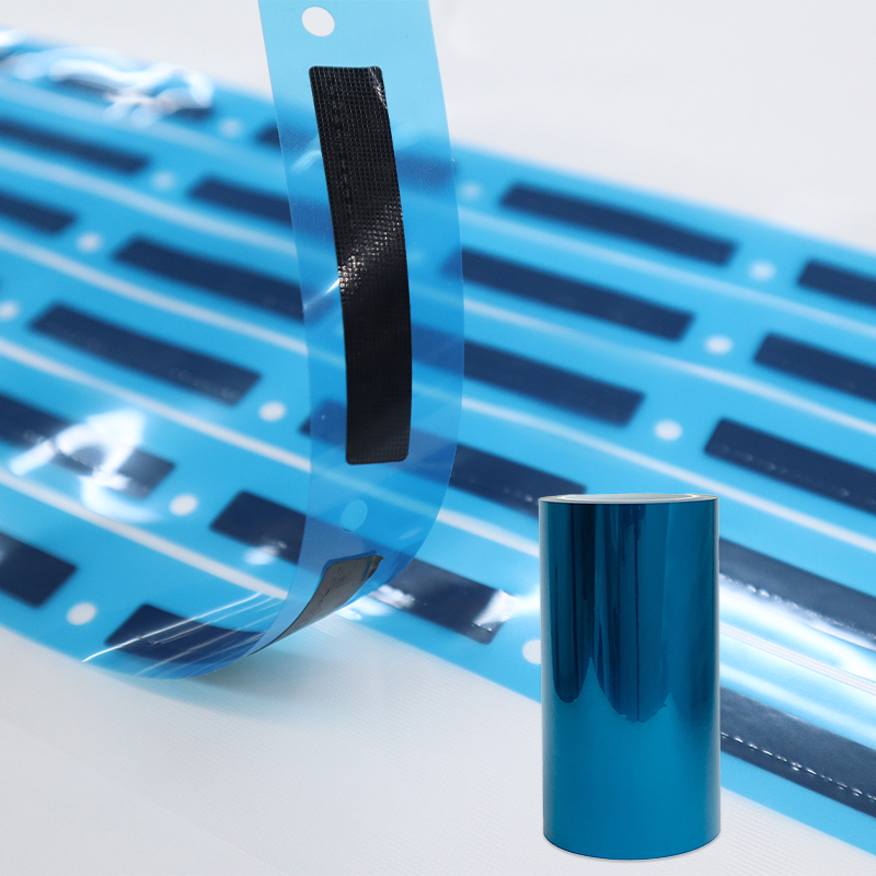 Single-Layer Blue PET Plastic Roll Film Easy-to-Stick Soft Protective Diffuser Foam Polarizer Glossy Plain Casting Transparent