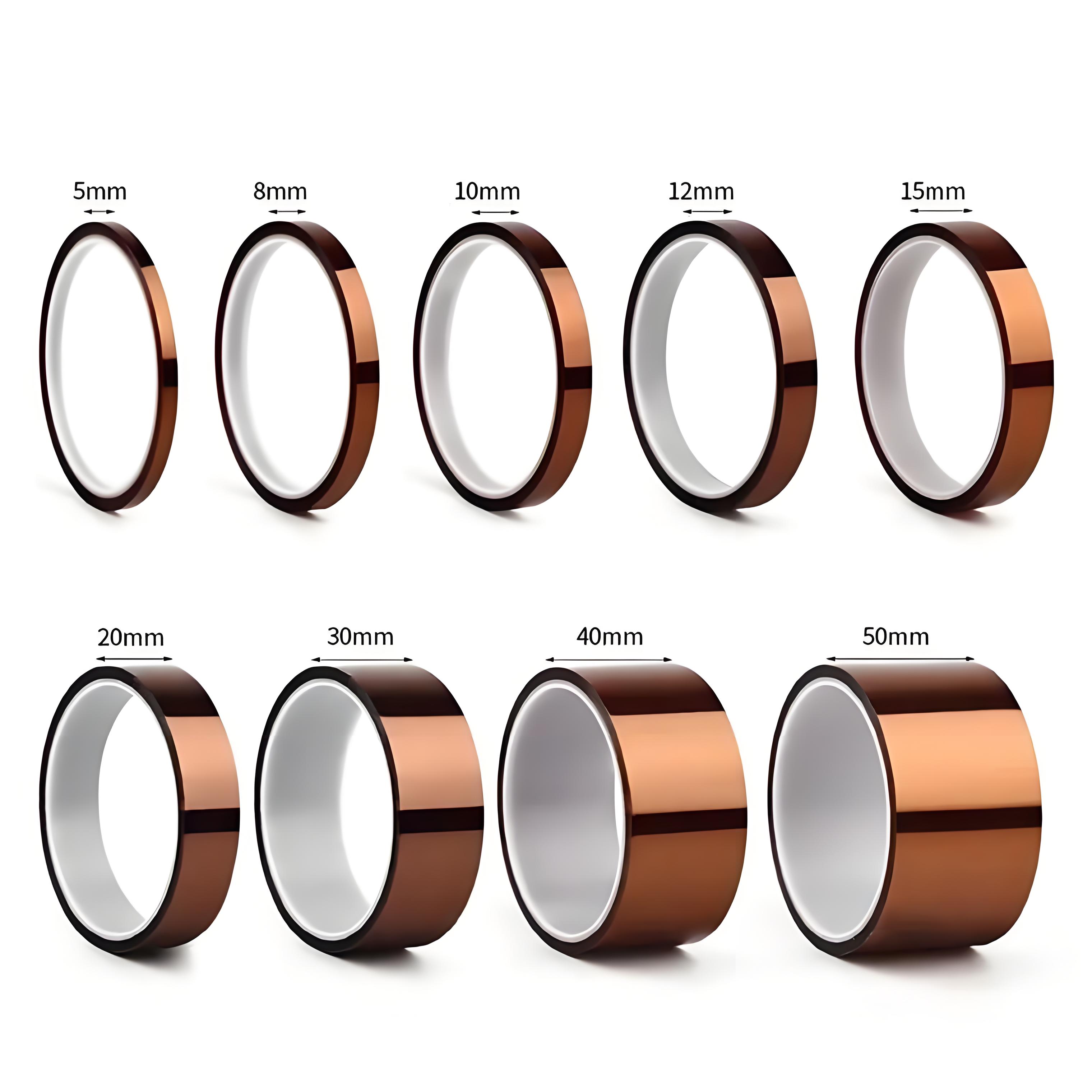 Custom Gold Finger Heat-Resistant Polyimide Film Tape Electrical Industry Protection Single Sided Hot Melt Adhesive PI Tape Roll