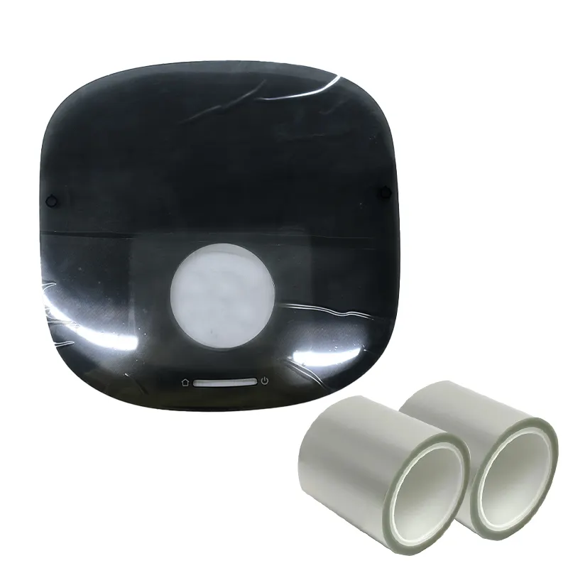 High Quality Plastic Packaging Film Acrylic Coated PET Protect Roll Stretch Film for Glass Control Panel Holographic Feature