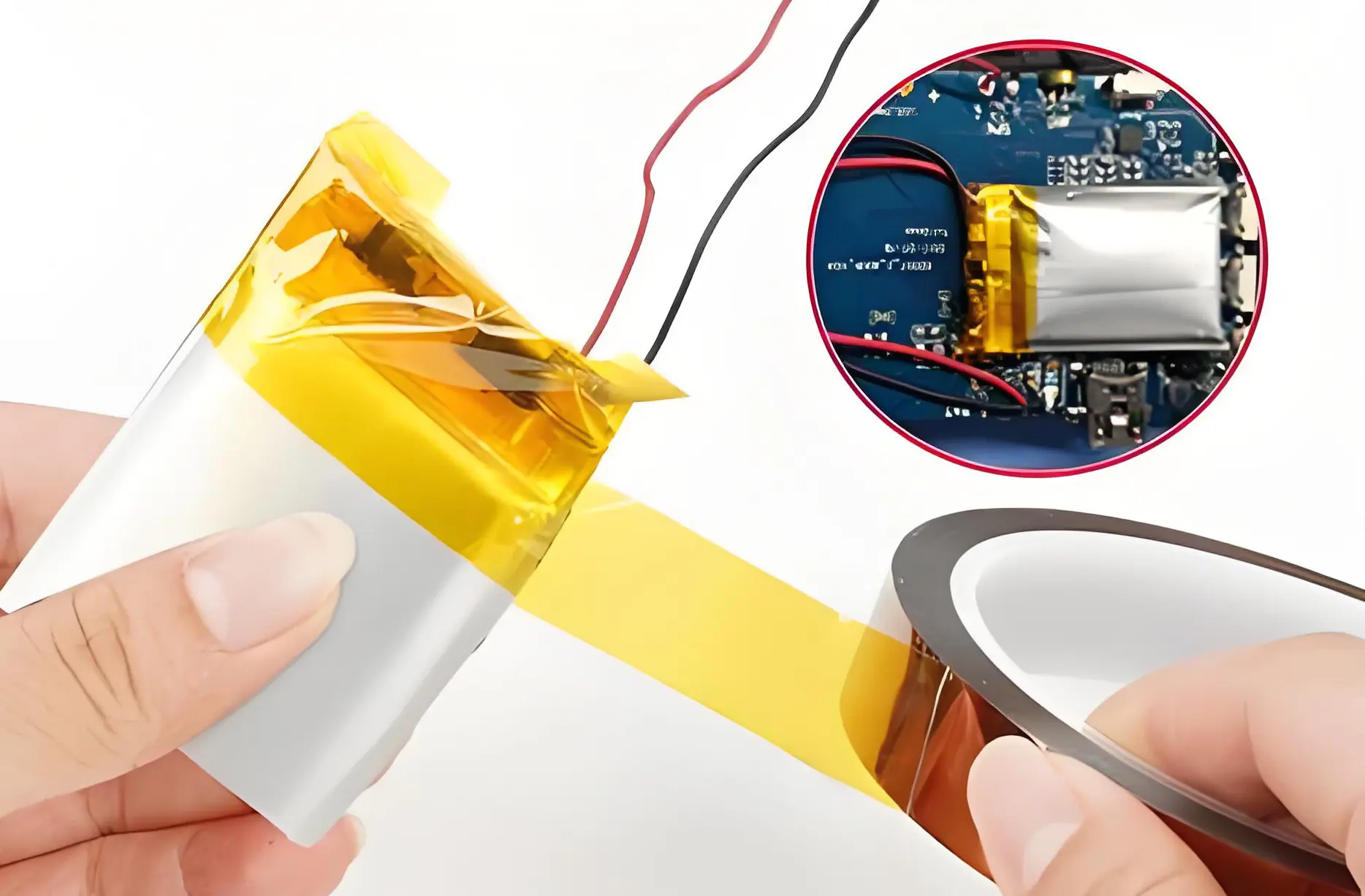 Gold Finger Polyimide Film Tape 30cm Width Heat Resistant and Adhesive for Electrical Industry Protection