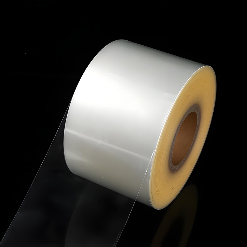 Professional 50 Micron BOPP Acrylic Coating Film Roll Plain Glossy High-Gloss Soft Packaging Materials Casting Process