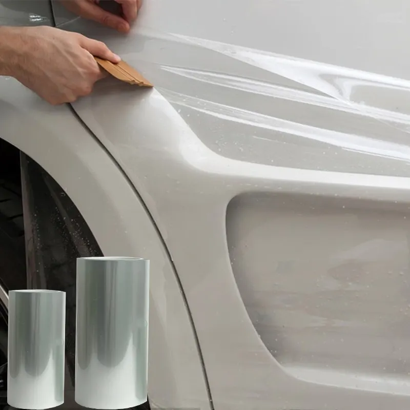 New Trend 300m X 50cm PET Transparent Protective Film High-Gloss Waterproof Surface Protection with High Tensile Strength