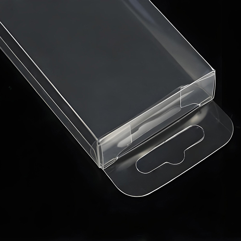 Custom PET Transparent square Rectangular Plastic Packaging Box