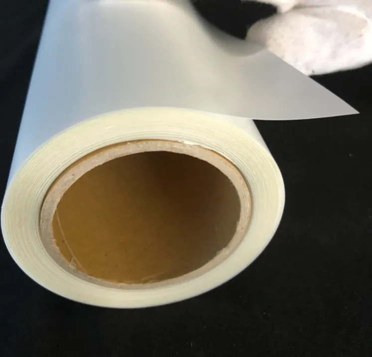 Factory Wholesale Hot Print Film Coating PET Film DTF Hot and Cold Second Tear Single Side Heat Transfer Film