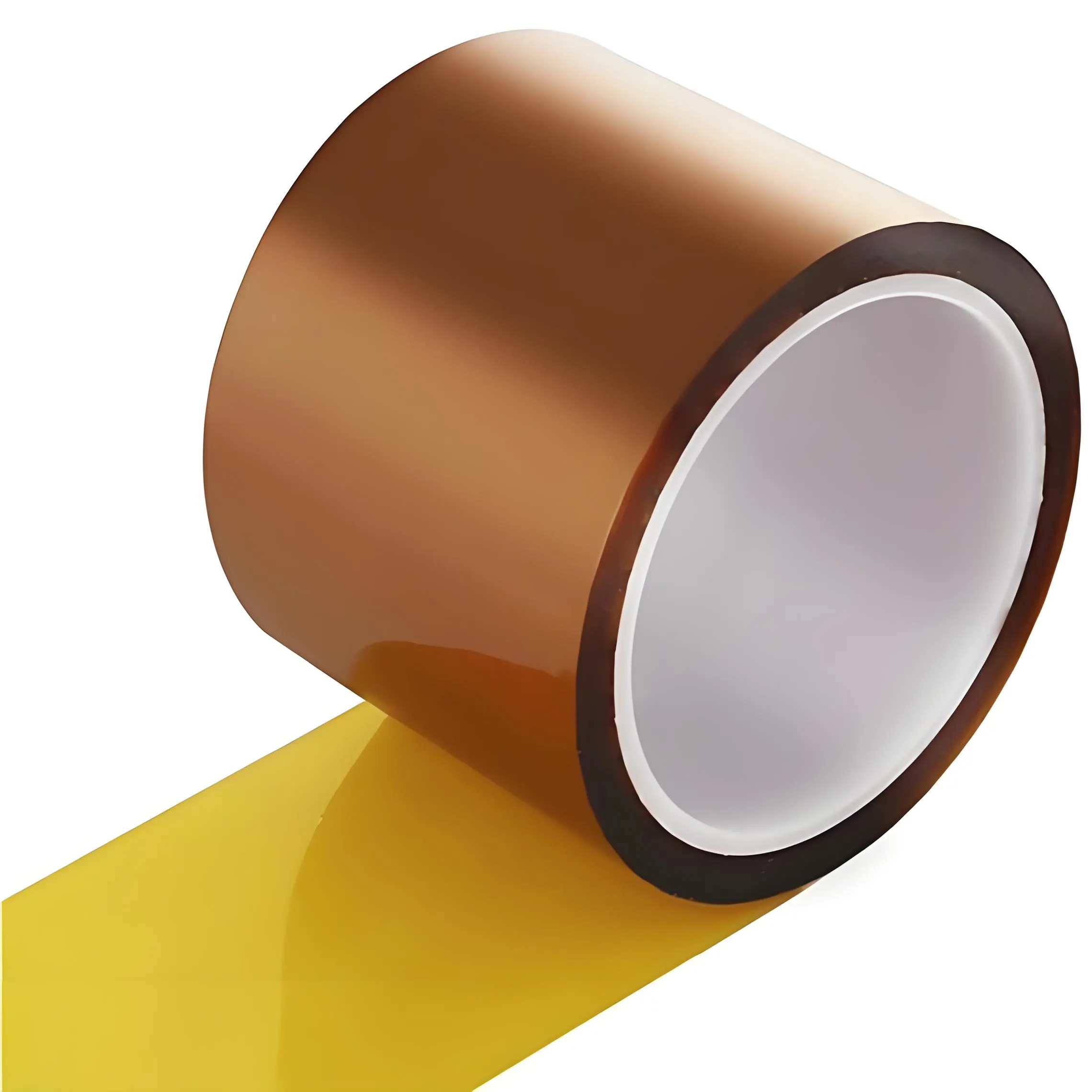 Gold Anti-Static High Temperature Polyimide Tape Adhesive Residue-Free Industrial Battery Circuit Board Protection PI Film