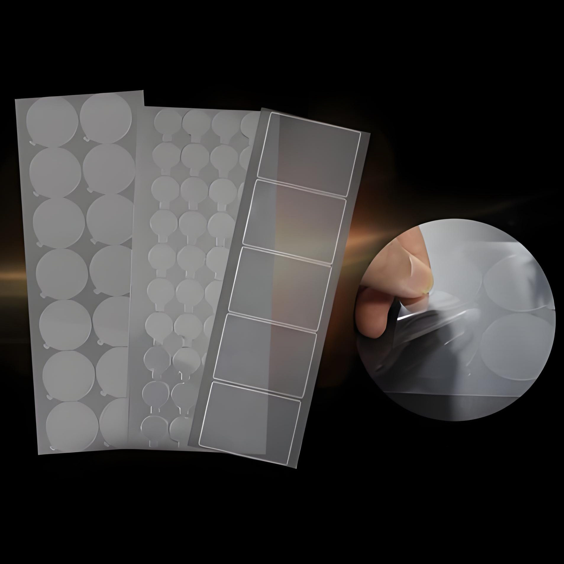 High Quality 80um PET Film Plastic Rolls Milky White Silicone Diffusion Film Soft Glossy Quality Control Plastic Packaging Film