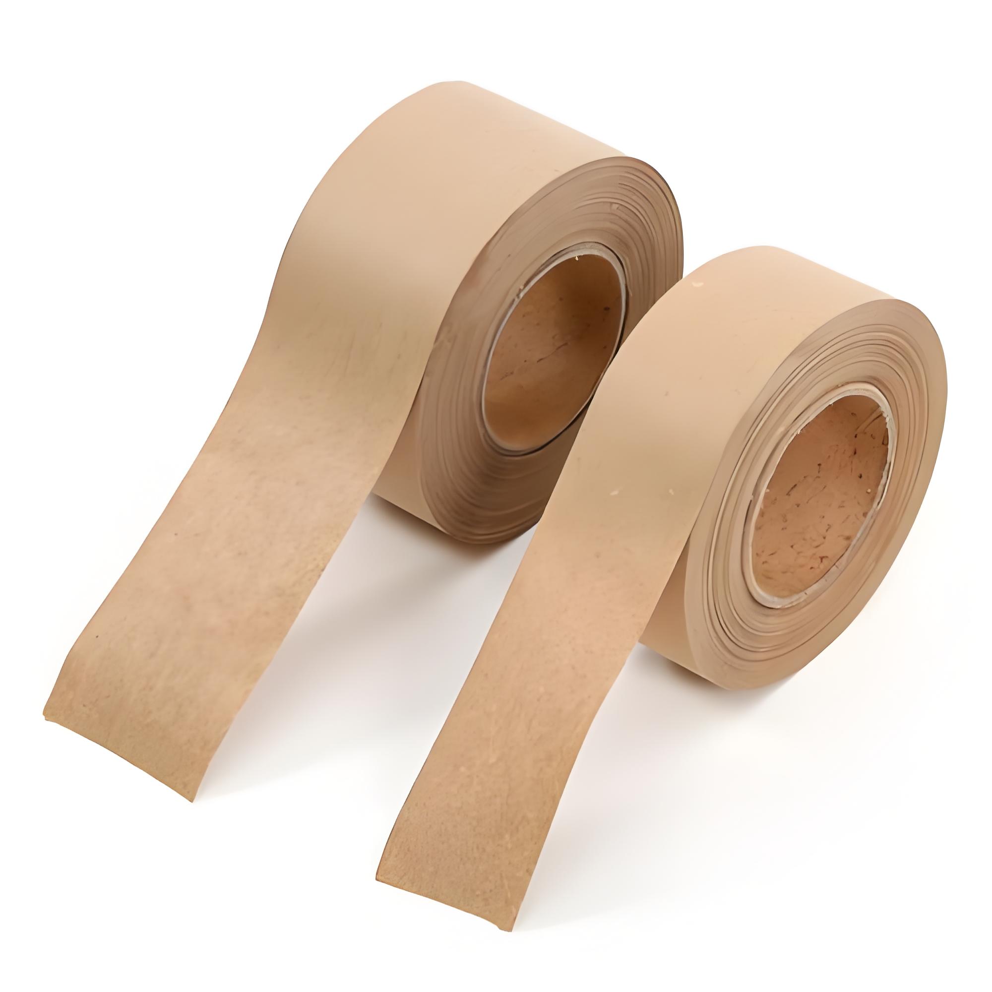 Custom Printed Eco Friendly Kraft Paper Pressure Sensitive Tape Strong Adhesive Sealing Tape for Packing