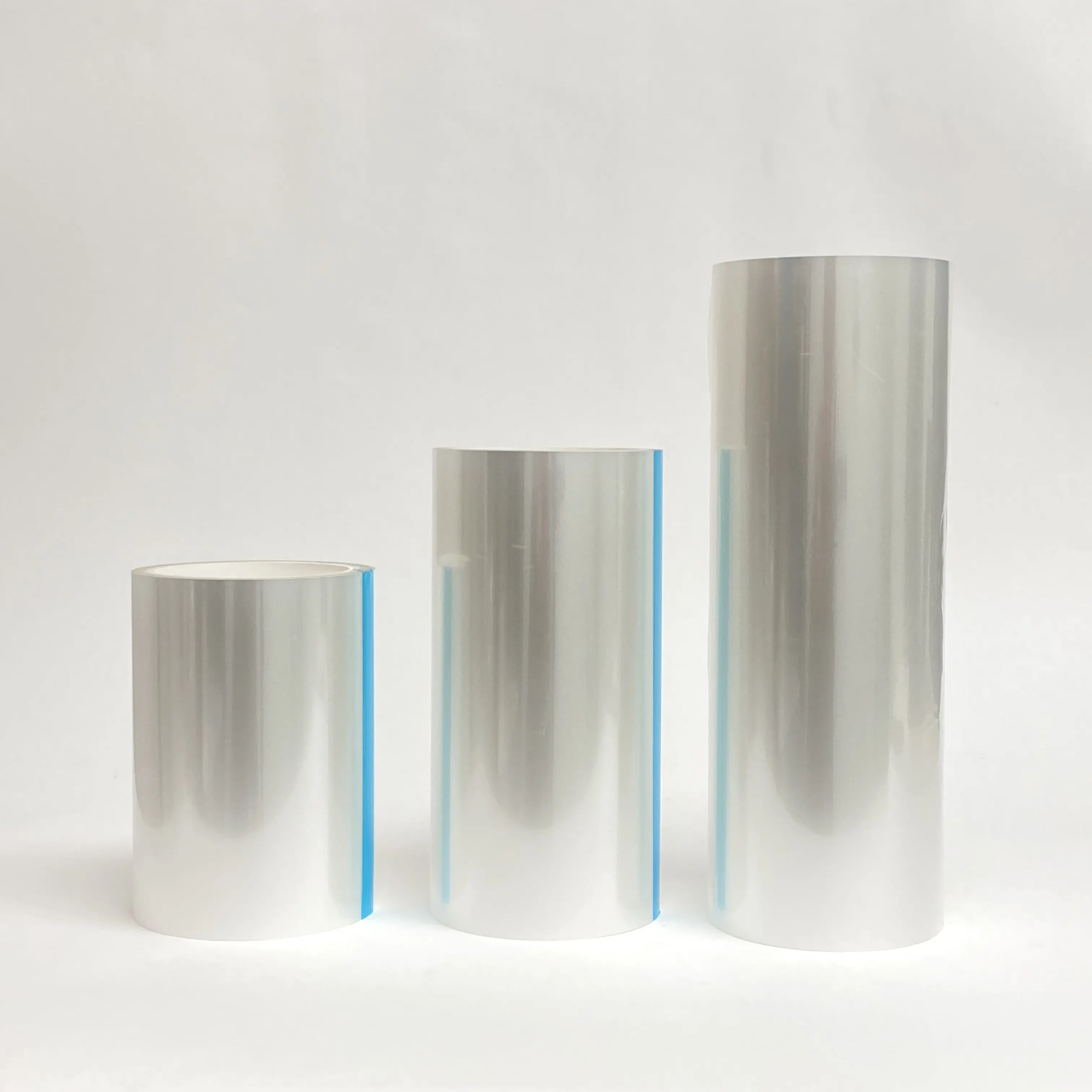 Customized Self-Adhesive PET Temporary Protective Film High Gloss Surface Soft Hardness for Surface Protection