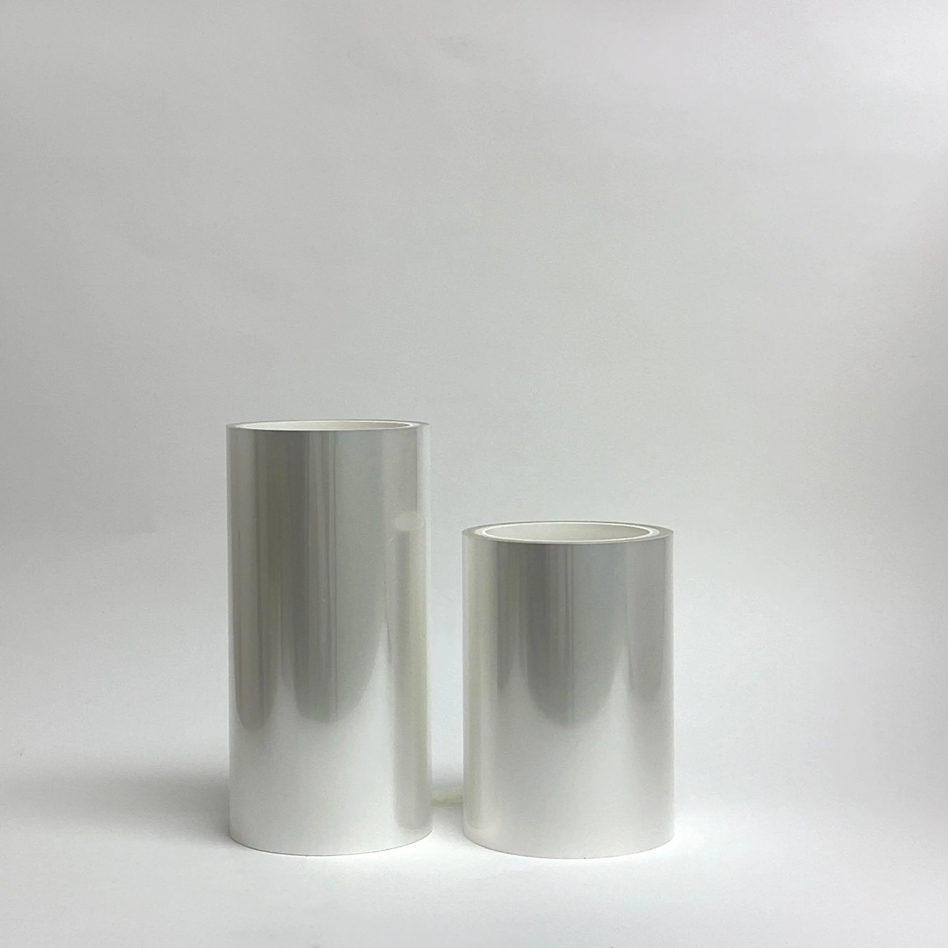 High Quality Plastic Packaging Film Acrylic Coated PET Protect Roll Stretch Film for Glass Control Panel Holographic Feature