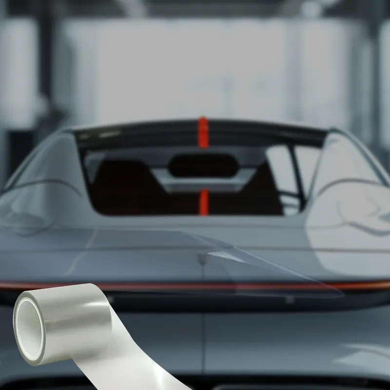 New Trend 300m X 50cm PET Transparent Protective Film High-Gloss Waterproof Surface Protection with High Tensile Strength
