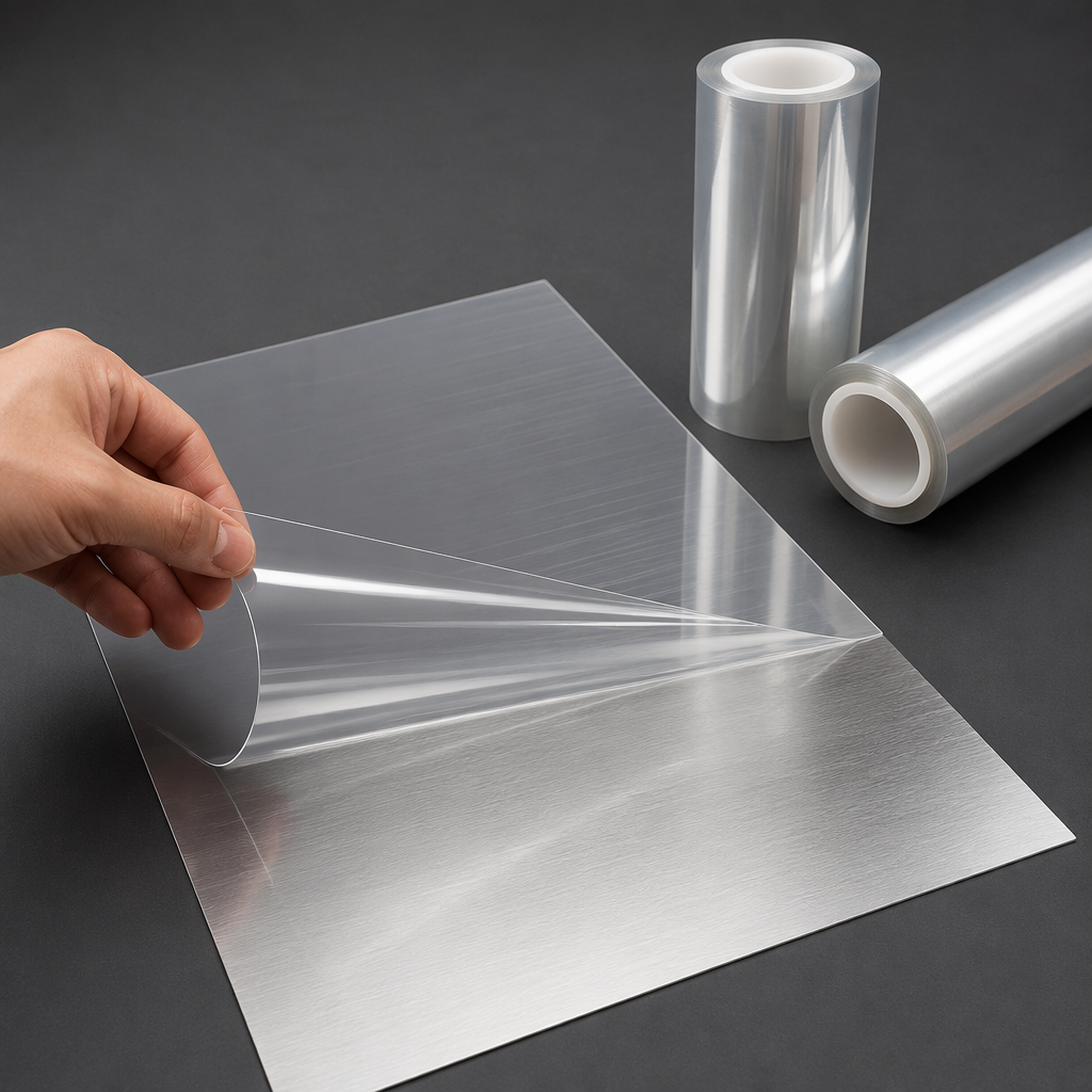 Transparent Anti-wear Surface Protective Film PET Protective Film Roll PET Plastic Film for Electronics